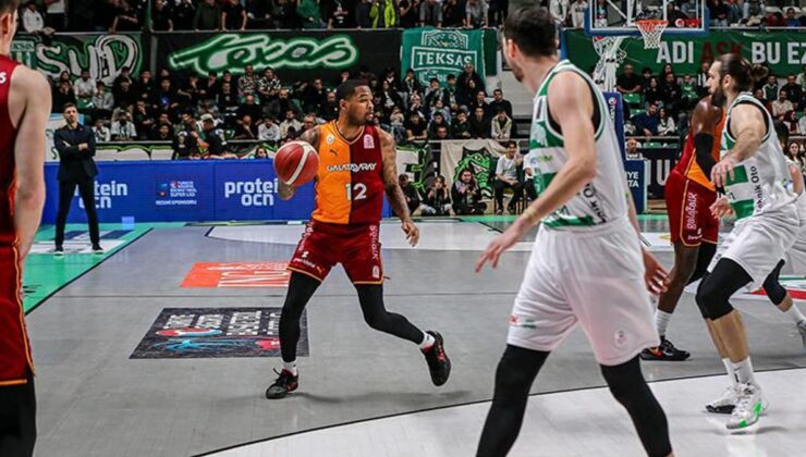 Bursaspor-Galatasaray maç sonucu: 82-105